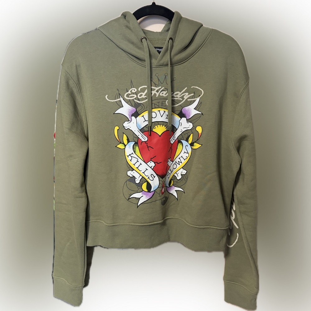 Ed Hardy Love Kills Slowly Hoodie